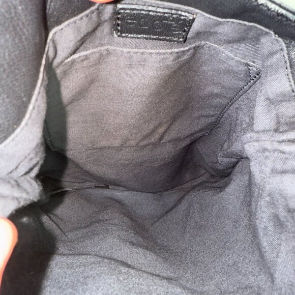 Ecote Bag Medium Black Cow Leather Crossbody Purse Boho Fringe Tassel Shoulder 1 - Picture 5 of 10